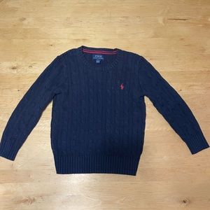 Polo Ralph Lauren Boy’s Crewneck Sweater Navy Sz 6